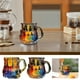 thumbnail image 5 of Taza artística de guitarra, taza de café de vidrio pintado en 3D, regalo musical original, regalos para profesores de música y amantes de la guitarra, taza de café única, cerámica de alta, 5 of 7