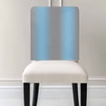 thumbnail image 3 of Grey Blue Gradient Modern Ombre Art Chair Covers Set of 6 Chair Back Covers Stretch Removable Washable Chairs Slipcovers Chair Protector for Dining Room Kitchen Party Decor, 3 of 5