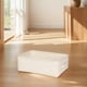 thumbnail image 4 of Caja almacenamiento ropa tela Wabi-Sabi armario algodón grueso almacenamiento ropa cajón a prueba humedad caja organizadora y artículos diversos (sin tapa S), 4 of 9