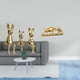 thumbnail image 2 of Figura decorativa de animal sentado, ideal para escritorio., 2 of 8