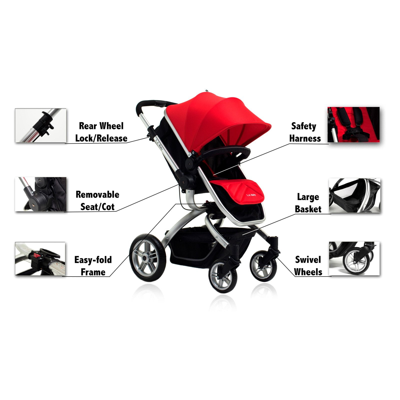 la baby stroller