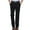 Black, variant on Mens Dress Pants Formal Slim Fit Tuxedo Expandable Waist Flat Front Slacks Pant for Men Groomsmen Business Work Regular Fit White 5Xl