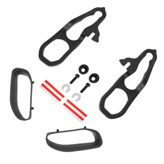 New Front Car Tow Hooks Left Right w/ Hardware Black For Ram 1500 DT 2019-2024