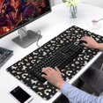 thumbnail image 2 of Long Mouse Pads for Desk,Black Cartoon Unicorn Dessert Rainbow Star Desk Mats on Top Of Desks, Desk Mouse Pad Extra Large with 3mm Non-Slip Base and Stitched Edge for Gaming,Work,Home 31.5"x15.7", 2 of 5