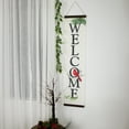 thumbnail image 2 of 43" Cardinal Welcome Wall Sign Decoration, 2 of 6