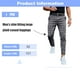 thumbnail image 2 of Pantalones casuales para hombre Pantalones a cuadros para hombre Pantalones elásticos ajustados para hombres Estos chinos casuales son ajustados, 2 of 5
