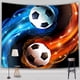 thumbnail image 1 of Tapestry Football World Cup Anime, manga, 150 x 100 cm, poliéster, 1 of 1