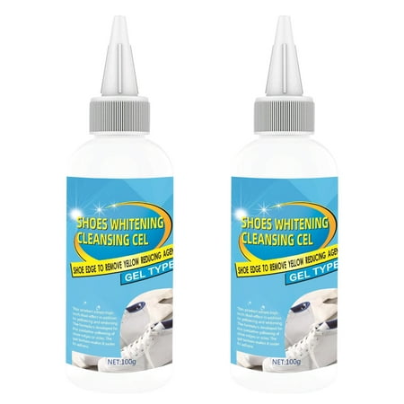 

Vikakiooze Clearance 2PCS Shoes Whitening Cleansing Gel White Shoe Sneakers To Oxidation Gel Whitening Cleanser Tool