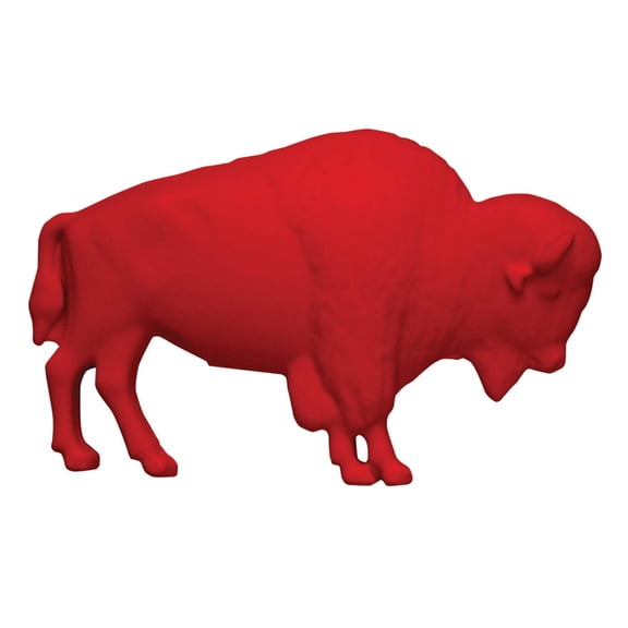 The Original Buffalo Lawn Ornament, Red