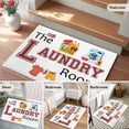 thumbnail image 5 of 2x3 Ft Entryway Area Rug, Laundry Room Kitchen Rug Runner Washable Floor Mat, Cartoon Washing Machine Clothes Non Slip Indoor Door Mat Throw Carpet for Bathroom Living Room Bedroom, 5 of 8