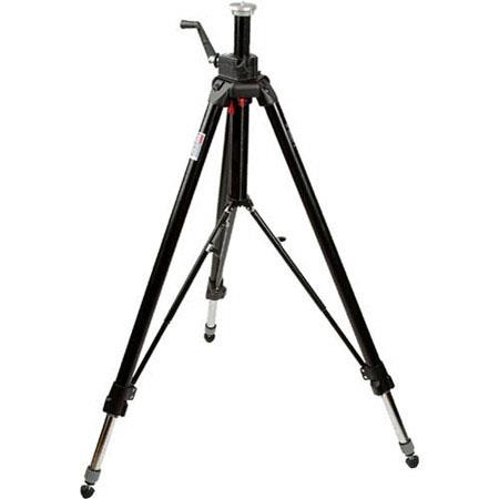 058B 3-Section Aluminum Triaut Camera Tripod with Mid-Level Spreader, Black - image 3 of 3