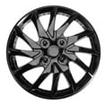 thumbnail image 1 of LOVEVER14” Wheel Covers & Hub Caps Polypropylene Black  4 Pack, 1 of 4