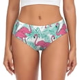thumbnail image 1 of Balery Flamingo Ropa Interior de Algodón para Mujer con Dibujo – Braguitas Cómodas y Elásticas, Estilo Clásico-X-Large, 1 of 6