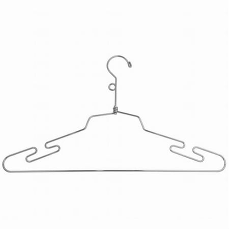 LIN - 16-LH 16 in. Steel Lingerie Hanger With Loop Hook