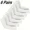 baise, variant on 6 Pairs Unisex Cooling Arm Sleeves – UV Protection Compression Sleeves for Outdoor Sports, Cycling, and Driving – Breathable Ice Silk Moisture Wicking – One Size Fits Most – Black/White