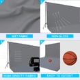 thumbnail image 3 of Easy-Going Photo Studio Background Photography Screen Backdrop, 5X7 ft, Gray, 3 of 7
