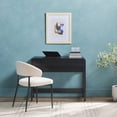 thumbnail image 4 of Walker Edison Transitional Reeded Lift-Top Desk with Drawer, Black, 4 of 22
