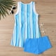 thumbnail image 5 of Traje de baño para mujer, traje de baño conservador dividido con estampado grande para mujer, traje de baño dividido, trajes de baño para mujer, 5 of 6