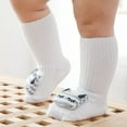 thumbnail image 4 of Huowey Newborn Autumn 3D Cartoon Toy Baby Socks Glue Dispensing Non-Slip Loose Neck Baby Socks Children Floor Socks Breathable Dailywear, 0-6 Months, 4 of 5