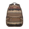 thumbnail image 1 of Antique Lovers Style Student’s School Backpack, Durable Composite Oxford Cloth with Faded Vintage Patterns, Adjustable Shoulder Straps, Comfortable Padding, Large Capacity, 1 of 6