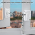 thumbnail image 4 of 3-1pc Window Restrictor Child Safety Locks Self Adhesive Window Limit Stop Locks No Drilling Adjustable for Child Pets Safety, 4 of 9