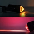 thumbnail image 3 of Wosthever Foco LED de pared 250LM IP65 impermeable resistente a la intemperie iluminación de paisaje fiesta 180 grados giratorio lámpara de un haz para Iluminación y accesorios Luz blanca cálida, 3 of 6