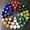 Black, variant on 7pcs Polyhedral DND Dice, for Dungeons and Dragons,RPG,Role Playing Table Game, Coffee