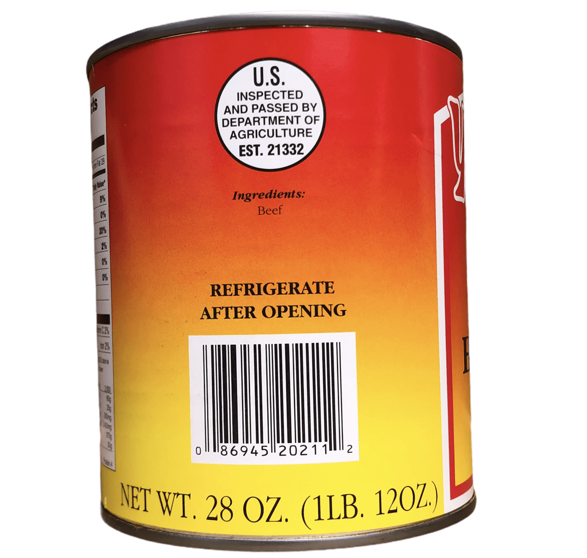 (12 Cans) Yoders Canned Hamburger Ground Beef Emergency Preparedness Survival Food for Camping and Backpacking with 14 Servings/28oz/Can ✅