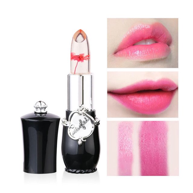 FcBaudy Rouge à Lèvres pour Femmes, Encre à Lèvres, Brillant à Lèvres Transparent Hydratant à Fleurs Séchées à la Gelée Ensemble de Rouges à Lèvres Thermochromiques Hydratant Ne Colle Pas au Verre Rouge à Lèvres Thermochromique Rouge à Lèvres Rouge à Lèvres