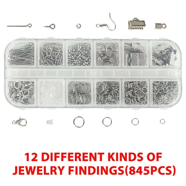 1171/963/863 PCS DIY Jewelry Tool Material Bag Earrings Bracelet Necklace  Bracelet Pendant Making Materials Jewelry Repair Kit