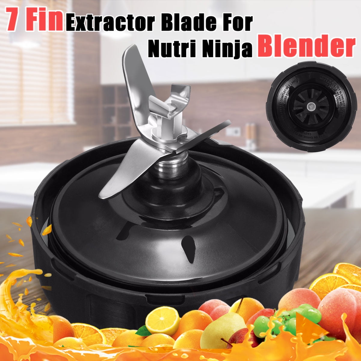7 Fin Extractor For Nutri Ninja Blender 1000W Bullet style Auto iQ