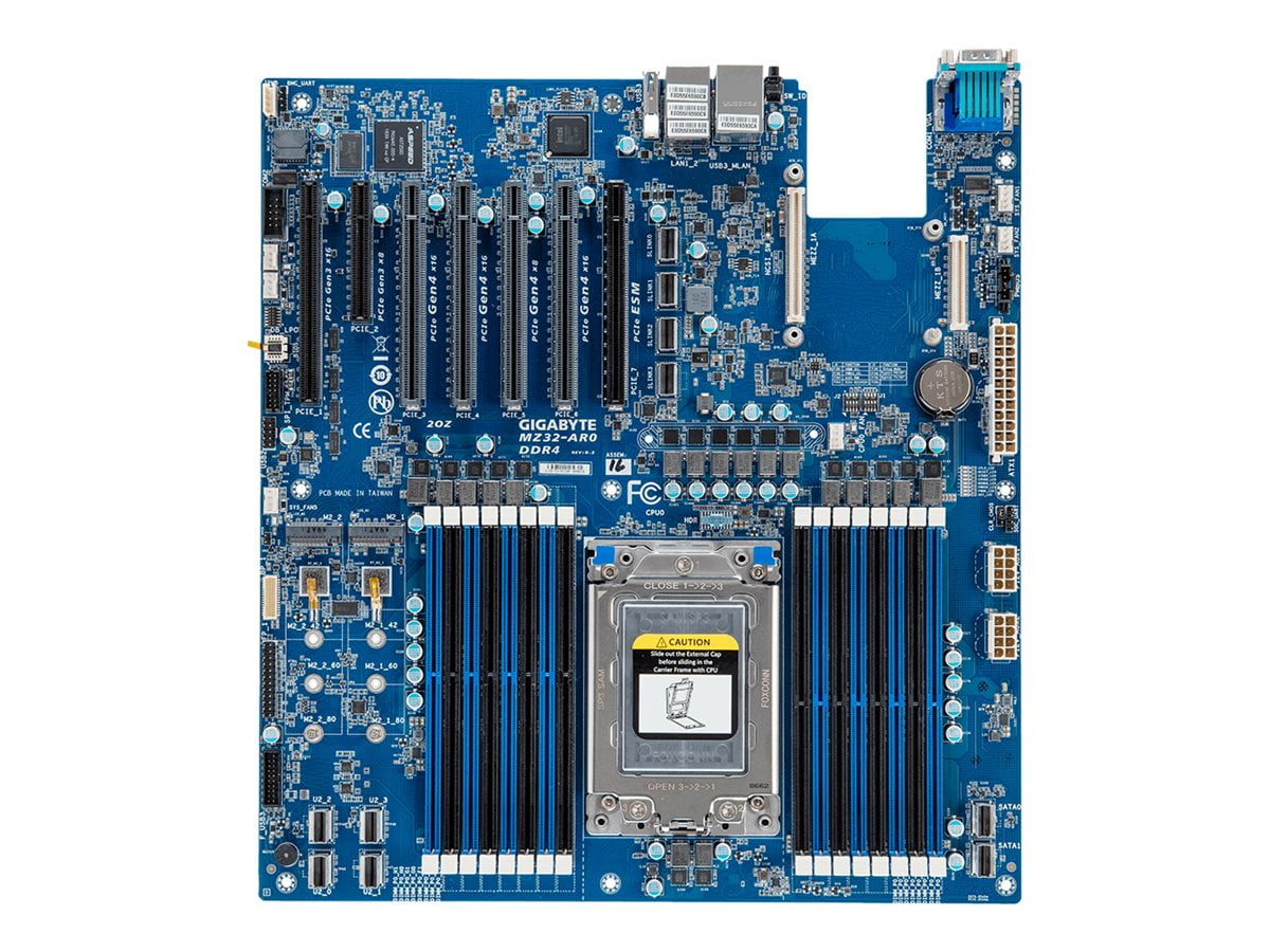 Gigabyte MZ32AR0 1.0 motherboard extended ATX Socket SP3 USB