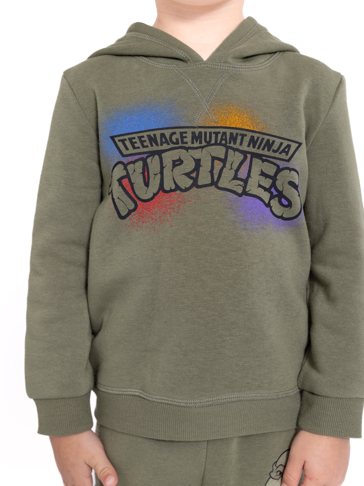 Teenage Mutant Ninja Turtles Toddler Boy Hoodie and Joggers Set, Sizes 12M-5T