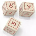 thumbnail image 5 of The One Ring: Engraved White Dice Set, 8 Pieces, 5 of 5
