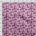 thumbnail image 4 of oneOone Viscose Jersey Purple Fabric Geometric Bold Lines Craft Projects Decor Fabric Printed By The Yard 60 Inch Wide, 4 of 4