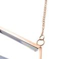 thumbnail image 3 of Koyal Wholesale Wall Mirror with Detachable Hanging Chain(Rose Gold, 12-Inch Hexagon), 3 of 4