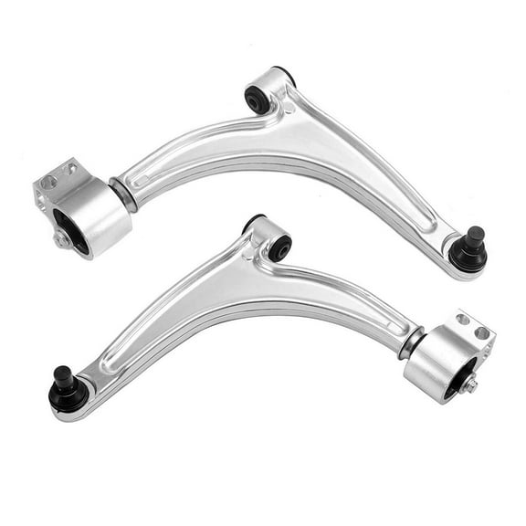 2 Pc Kit Front Lower Control Arms with Bushings and Ball Joints Left & Right Side Fits select: 2004-2012 CHEVROLET MALIBU, 2005-2010 PONTIAC G6