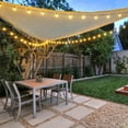 thumbnail image 4 of YAOMOBB Sun Shade Cover Triangular Shade Sail Set Heat Resistant and Breathable UV Protection Anti Aging Patio Lawn Garden Canopy for Outdoor Use, 4 of 5