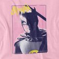 thumbnail image 2 of Batman Classic Tv Wayne 80S Women's T Shirt, Pink, Large, 2 of 6