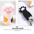 thumbnail image 2 of 9pcs Silicone Cuticle Nipper Cover Cartoon Cuticle Scissors Protective Cover Nipper Protector, 2 of 9