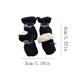 thumbnail image 2 of Botas de Perro Perros de Tamaño Medio, Zapatos de Perro de Invierno de Lana Caliente con Cinta Reflectante Y Cordón, Suelas Antideslizantes Perro Botas de Nieve para Perros Pequeños, Conjunto de 4, 2 of 5