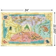 thumbnail image 3 of The Wizard Of Oz - Map Wall Poster, 22.375" x 34", 3 of 6