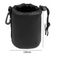 thumbnail image 1 of Camera Lens Pouch Bag Neoprene Waterproof Soft Video Camera Lens Pouch Bag Case For Canon Sony for Most Digital SLR Camera M, 1 of 6