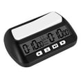 thumbnail image 3 of Chess Clock, Digital Chess & Game , 3-In-1 Multipurpose Portable Professional Clock Black, 3 of 6
