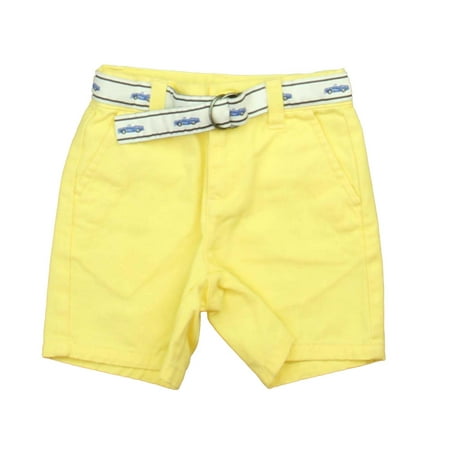 

Pre-owned Janie and Jack Boys Yellow Shorts size: 12-18 Months