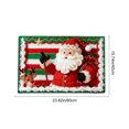 thumbnail image 3 of Christmas Rug Mat | Holiday Decor for Living Room Bedroom Kitchen Bathroom Entryway | Festive Floor Mat 40x60cm Soft Polyester Washable, 3 of 6