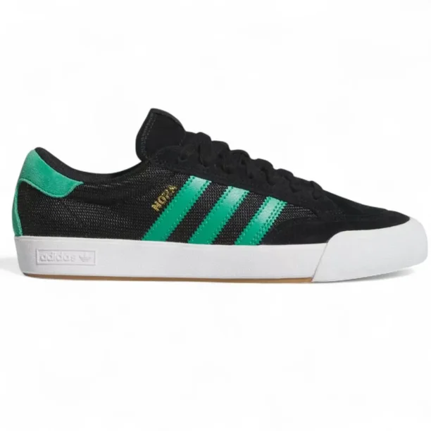TENIS ADIDAS NORA GAMUZA NEGRO/VERDE