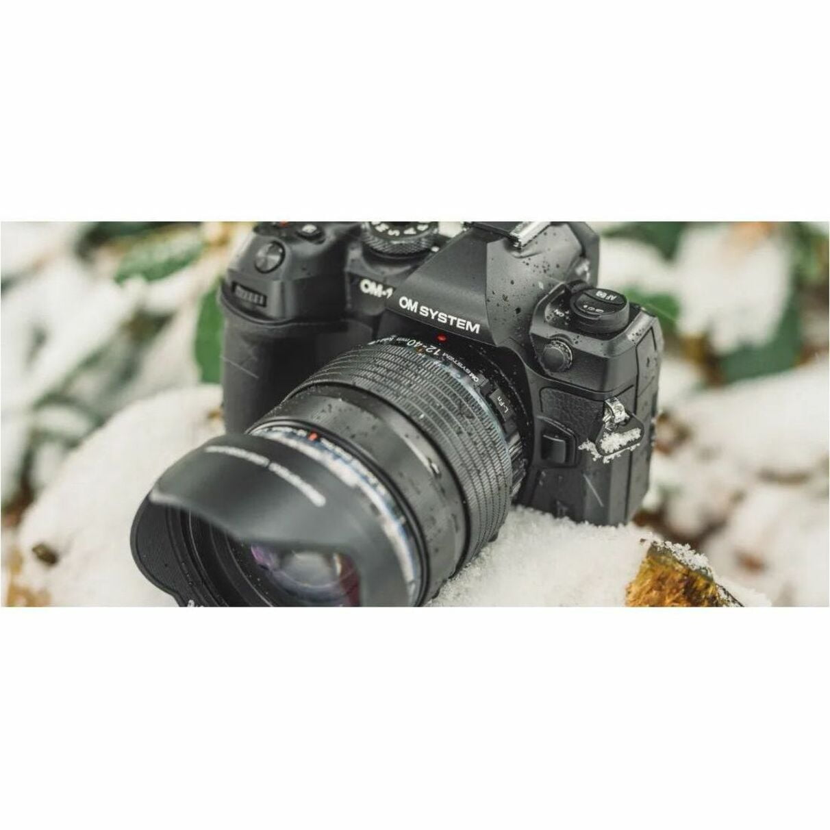 Olympus OM SYSTEM OM-1 Mark II 20.4 Megapixel Mirrorless Camera with Lens, 0.47", 1.57", Black