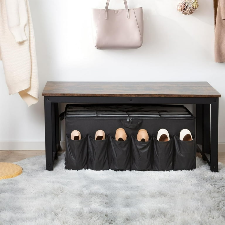 Shoe Organizer for Closet, Shoe Storage Solution with Clear Cover