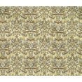 thumbnail image 4 of oneOone Cotton Flex Mustard Yellow Fabric Leaves & Floral Block Dress Material Fabric Print Fabric By The Yard 40 Inch Wide, 4 of 4